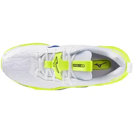 Mizuno Wave Stealth Neo 2 Herren Weiß/Lightning Yellow 45