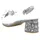 LAURA VITA Damen Sandalen #SeoVarYear# für Damen, silber, 40 EU