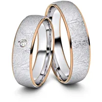 Trauringe Bamberg 585er Weifl-/Rotgold - 4390