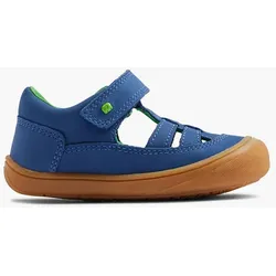 Leder Lauflerner NILA, Weite M - Herren - blau