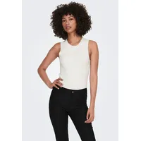 Jdy Stricktop in Weiß - M