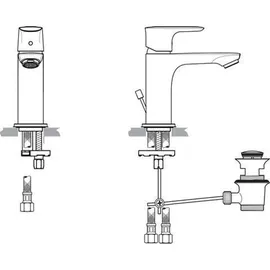 Ideal Standard Connect Air Slim Einhandmischer (A7007AA)