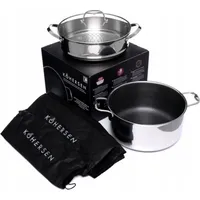 kohersen Black Cube Kochtopf 28 cm rund