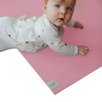 SanoSoft Krabbelmatte Rosa, | Gr.: 60 x 240 cm