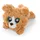 NICI Glubschis Hund Lollidog 15 cm Braun