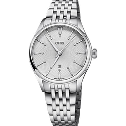 Oris Culture Artelier Date, Diamonds 01 561 7724 4051-07 8 17 79 - silber - 33mm