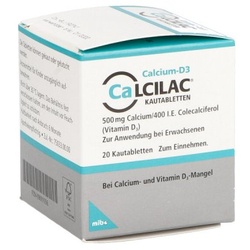 Calcilac 500mg/400 internationale Einheiten
