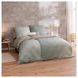 Estella Mako Interlock Jersey Bettwäsche Svea oliv
