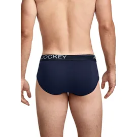 Jockey Cotton Stretch Slip 3 St. Blau XL
