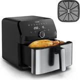Tefal Easy Fry Mega EY855D Schwarz / Edelstahl