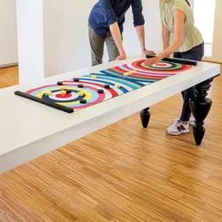 REMEMBER Colour Curling (5x Spielsteine + 1x Transporttasche + 1x Spielfeld)