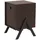 Mendler Nachtschrank HWC-O40 59 x 40 x 40 cm Braun
