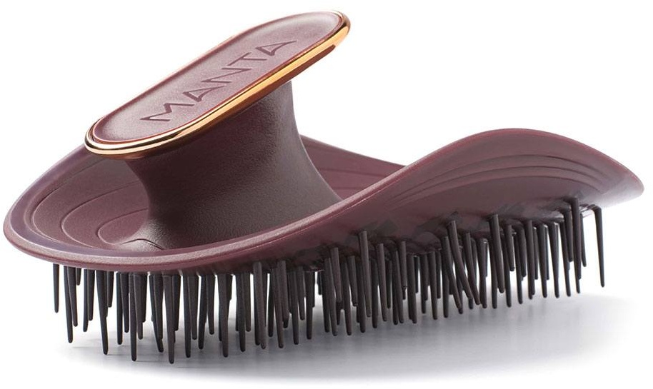 Manta Hair Brush Manta Burgundy (1 pc)