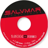 SALVIMAR Monored Unisex Erwachsene, Rot, Durchmesser 1,50 mm x 50 m