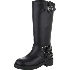 Ital-Design Stiefel in Schwarz Gr. 38