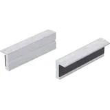 BGS Schraubstock-Schutzbacken Aluminium Breite 100 mm grau 2-tlg.