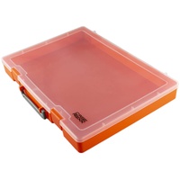 caseroxx Transportkoffer passend für Ravensburger TipToi Schutz-Aufbewahrungs Tasche in orange