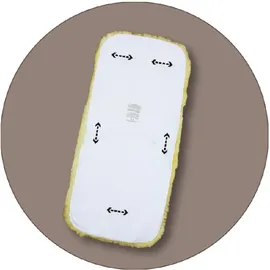 Heitmann-Felle Babylammfell Einlage - echtes Lammfell, Heitmann Felle, ideal für Soft-Tragtaschen, Kinderwagen, Buggy, Kinderbett, waschbar beige