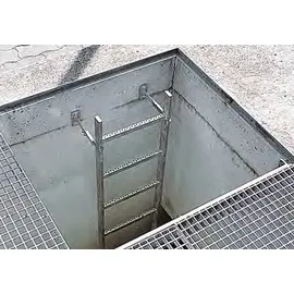 ZARGES Schachtleiter 15 Sprossen