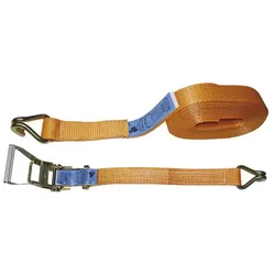 Spanngurt (Zurrgurt) 2-teilig mit Ratsche und Haken, Zugkraft 2000kg Länge 12m