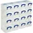 Really Useful Box Aufbewahrungsbox 37,5 x 12,5 x 31 cm 16-tlg. transparent