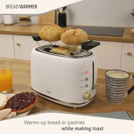 Briebe TA1166WHT 6 Toast Stufen Weiß