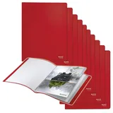 Leitz Sichtbuch A4 Rot 20 Hüllen