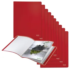 Leitz Sichtbuch A4 Rot 20 Hüllen
