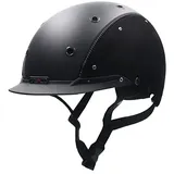 Casco Reithelm Champ-3 Nubuk schwarz L (58-62cm)