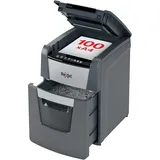 Rexel Optimum AutoFeed+ 100X Aktenvernichter 100 Blatt Mikroschnitt 4 x 28 mm P4, Partikelschnitt