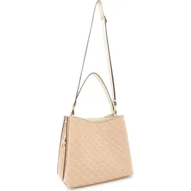 L.Credi Filiberta Schultertasche Polyurethan Beige
