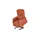 HIMOLLA Fernsehsessel 7568 Leder 77 x 104 x 85 cm Orange elektrisch