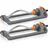 Brandson Viereckregner 9,5 l grau/orange