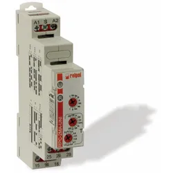 RELTECH Zeitrelais RMFR2, 2 Wechsler, 10 Funktionen