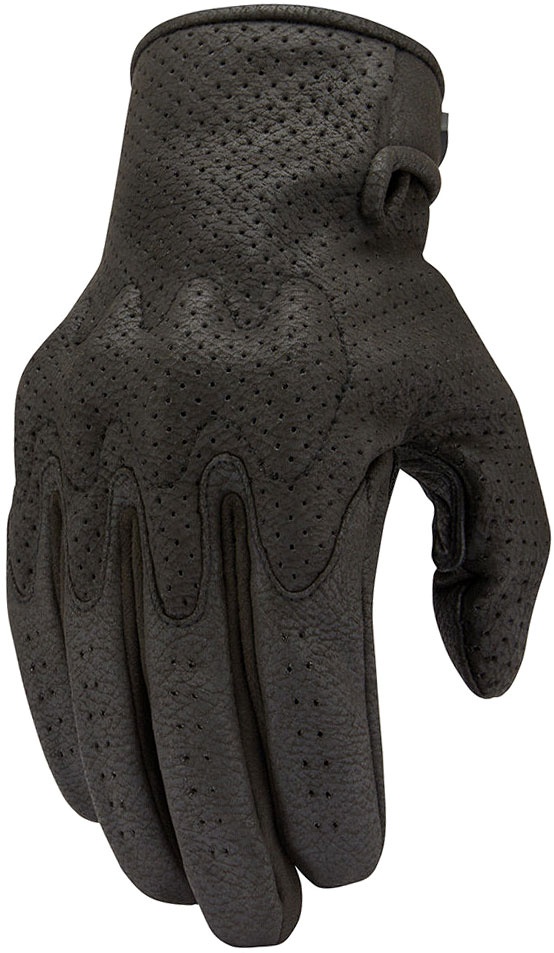 Icon Airform, gants perforés - Noir - S