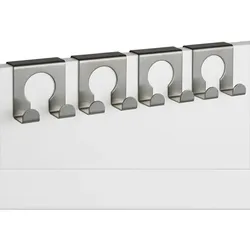 Gravidus 4er Set Türhaken Kleiderhaken Türgarderobe