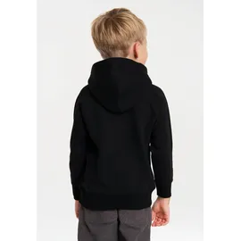 LOGOSHIRT Kapuzensweatshirt Batman-Logo schwarz 92/98