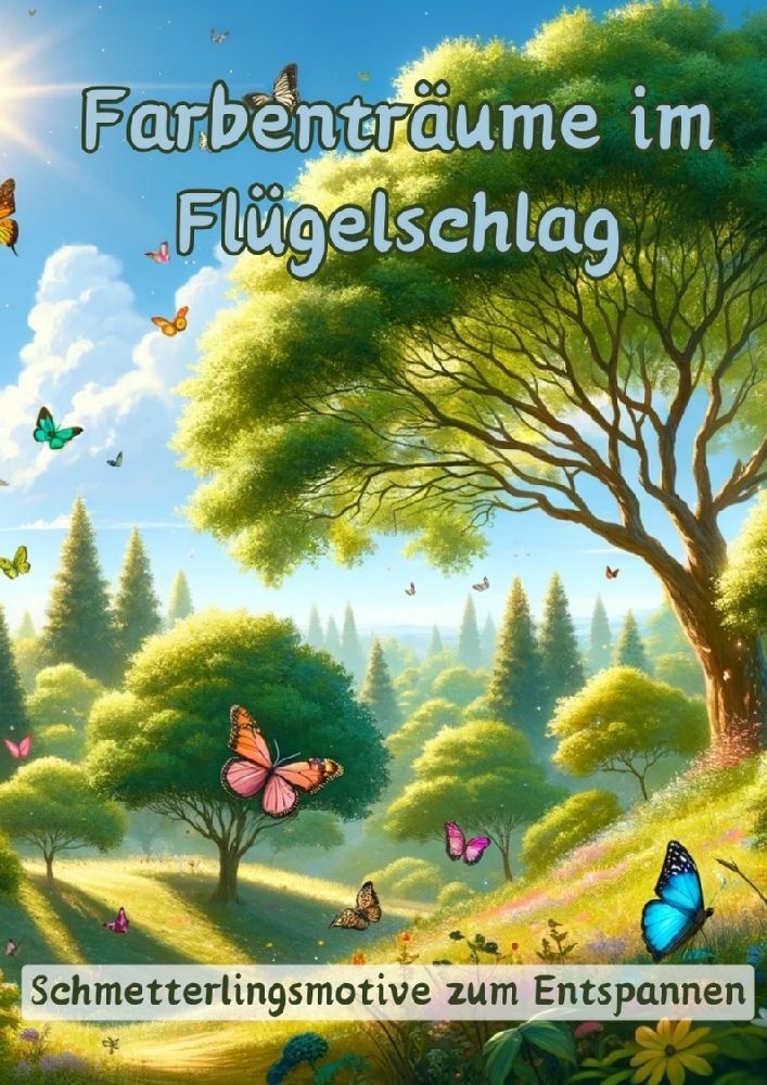 Farbenträume Im Flügelschlag - Maxi Pinselzauber  Kartoniert (TB)