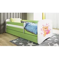 raumhirsch furniture Kinderbett Raumhirsch 80 x 180 cm Holzwerkstoff grün