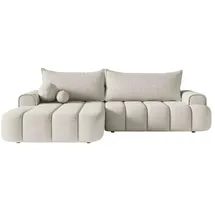 Selsey Ecksofa mit Schlaffunktion Dandelino ¦ creme ¦ Maße (cm): B: 275 H: 80