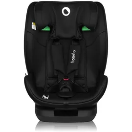 lionelo Autokindersitz Lavender i-Size ab 1 Jahr bis 12 Jahren, ab 9 kg bis 36 kg ISOFIX Breiter Einstellber Schwarz - Schwarz