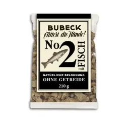 BUBECK Gebackene Hundekuchen Ohne Getreide 210g Nr. 2, Fisch