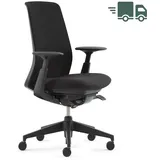 HAWORTH Soji Bürostuhl | Netzrücken | Schwarz