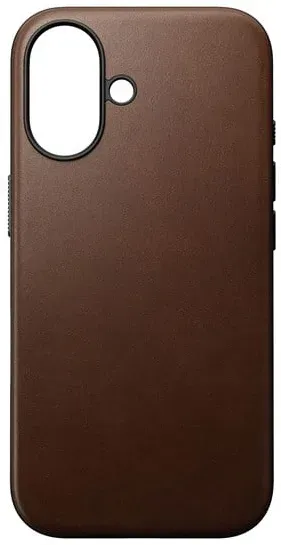 Modern Leather case - Brown - iPhone 16