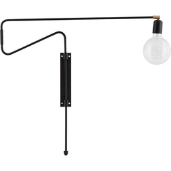 House Doctor - Swing Wandleuchten 70cm Schwarz - 70 cm