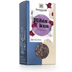 Bio-Hibiskus-Tee lose – 80 g fruchtig-säuerlicher Kräutertee