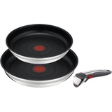 Tefal Jamie Oliver by Tefal L97691 Ingenio G6«, Edelstahl, (Set, 3 tlg.), backofengeeignet bis 250Â°C ohne Griff,Schüttrand, Induktion