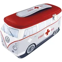 BRISA VW Collection - Volkswagen Neopren Universal-Schmink-Kosmetik-Kultur-Reise-Apotheke-Tasche-Mäppchen-Beutel T1 Bulli