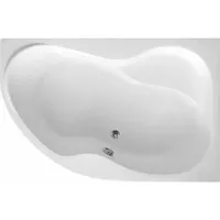 HAK Raumspar Badewanne 150x105x45cm, CIDLINA, rechts, weiss