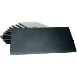 12er Set Schieferplatte 17x34 cm - 23464646